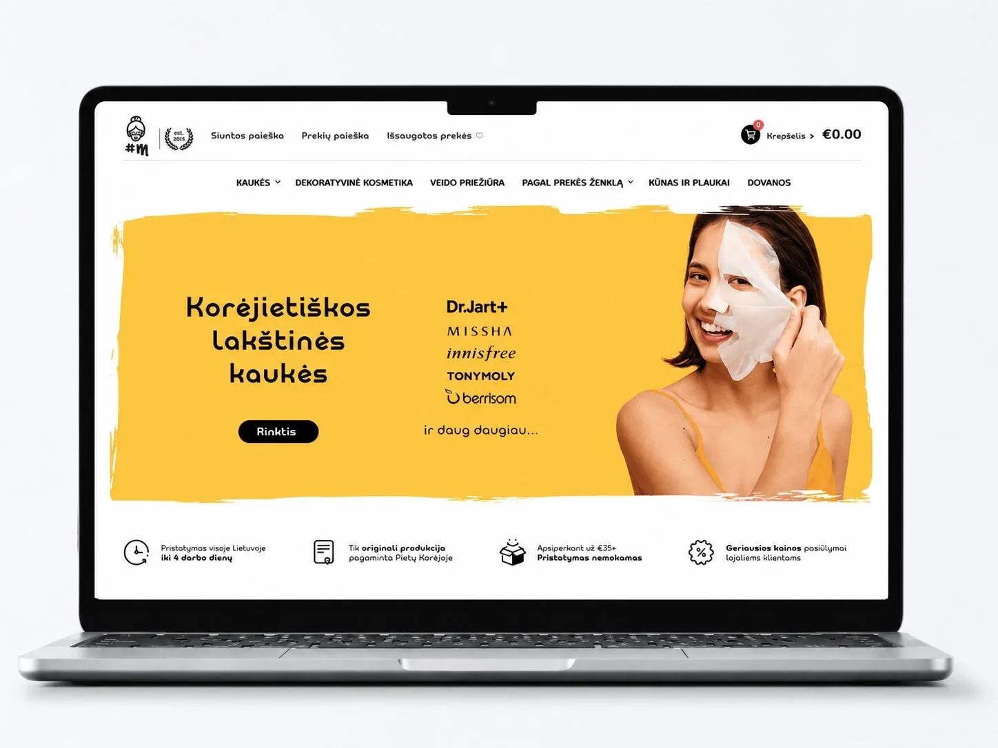 E-komercijos sprendimo sąsaja: parduotuvė, lojalumo programa ir mobili konversija